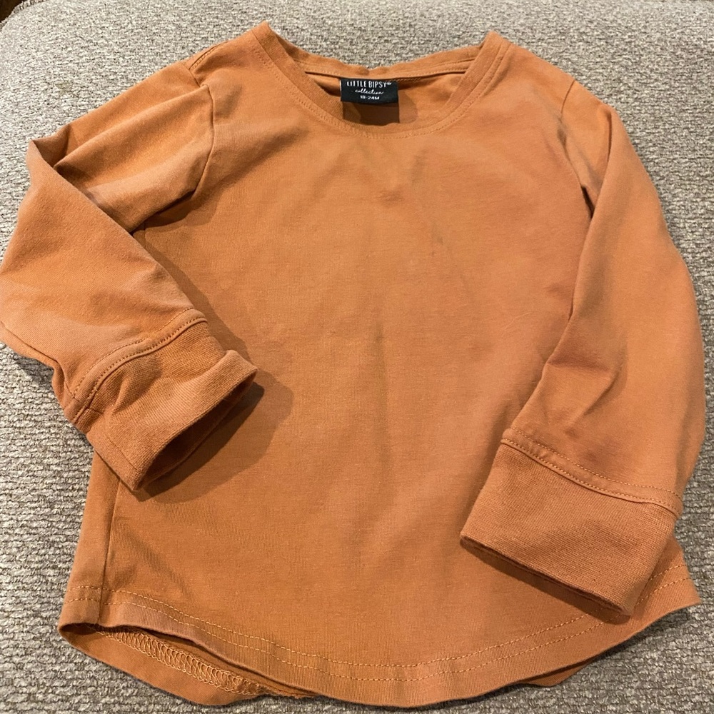 Rust Color- Little Bipsy Longsleeve